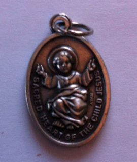 OF THE CHILD JESUS /GUARDIAN ANGEL PROTECTION MEDAL. MADE IN ITALY