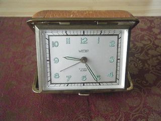 Newly listed US Zone Germany Welby Travel Alarm Clock in Case, Works
