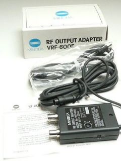 RF Output Adapter VRF 600E For Minolta VHS C Camcorder C 606E C 606EB
