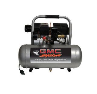 GMC SYCLONE 1650A Ultra Quiet , Lightweight & Oil Free Air Compressor