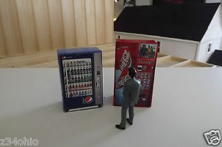 24   1/25 BOTH Pepsi and Coke Coca Cola Pop Machines for your