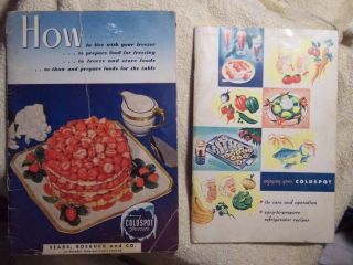  Coldspot Freezer Refrigerator Book Recipes 1955