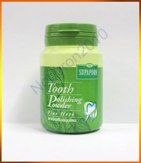 90g. SUPAPORN Tooth Polishing Powder Plus Herb, Thai Herb