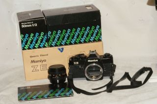 Mamiya ZE Manual Focus outfit Film SLR camera    45 day Limited