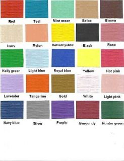 24 paper placemats 10 x 14 dinner size 26 colors more options color