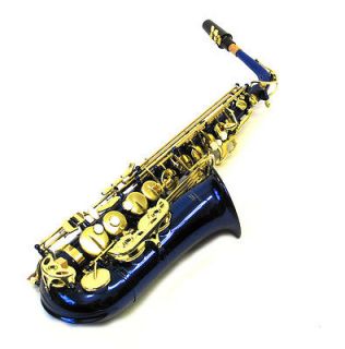 alto saxophone blue