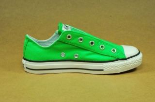 Converse ALL STAR Chuck Taylor Slip Neon Green YOUTHS BOYS SIZES