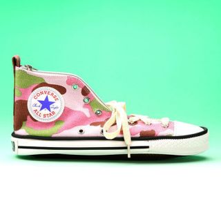 CONVERSE Comouflage Military Shoes Pencil Case   Pink