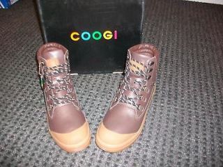 New Mens Coogi Kombat Rugged Brown/Tan Boot Size 8.5 Brand New