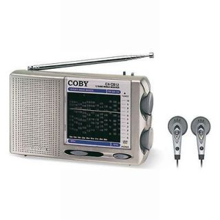 Coby CXCB12 Portable AM/FM/LW/SW 12 World Band Radio (CX CB12)