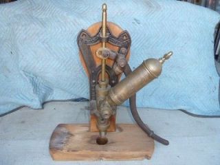 antique Deming Company Water /Gas Pump Brass/ Cast Iron nice Display