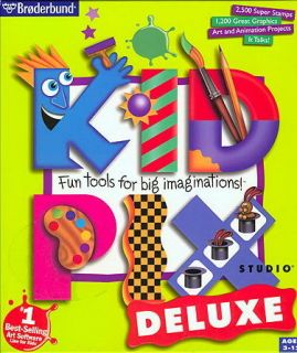 Kid Pix Studio Deluxe PC/MAC NEW