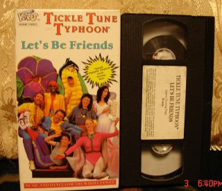 Typhoon Lets Be Friends Live In Concert Just For Kids Vhs Free SHIP