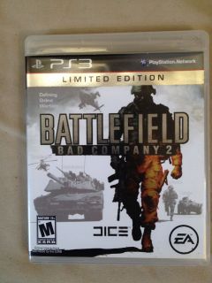 PS3 Battlefield Bad Company 2 Ultimate Edition !! Excellent Cond