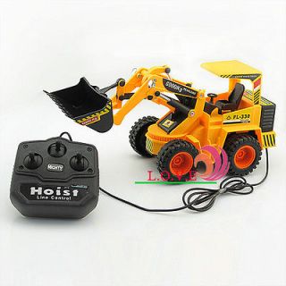 Simulation Control Line Bulldozer R/C construction vehicle Toy Series