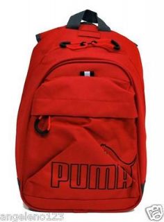 PUMA Backpack Foundation Small Unisex Backpack Book Pack Red 064942 04