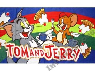 FREE SHIP TOM & JERRY Cartoon Bath Shower Cotton Towel