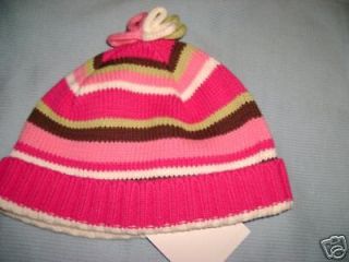 NWT Gymboree Striped Tyrolean Lure knit hat 5 7 6 loshp