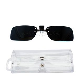 Cool Polarized Flip up Clip on Myopia Glasses Motorcycle Safety