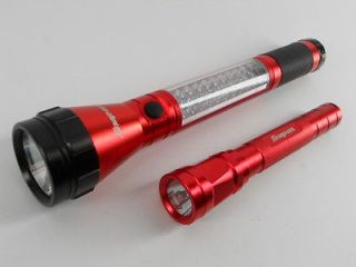 On Tools Drop Work Light Torch High Beam LED Emergency Flashlight Set