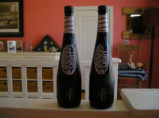 LOT OF TWO LIMITED EDITION COORS LIGHT BAT BOTTLES  EXCELLENT