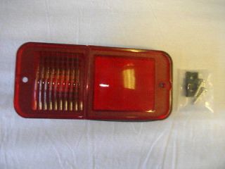 1968 1972 Chevrolet / GMC Truck Rear Marker Lamp, Standard (Red) (Fits