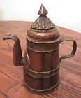 Vintage Copper Brass Tea Pot Kettle HOLLAND NICE