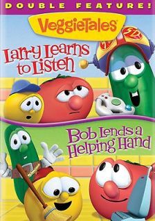 NEW VeggieTales Double Feature Larry Learns to Listen & Bob Lends