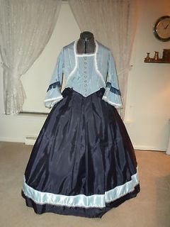 Civil War Visiting/Ball/ Tea Gown 5 pc set From My True Elegance Line