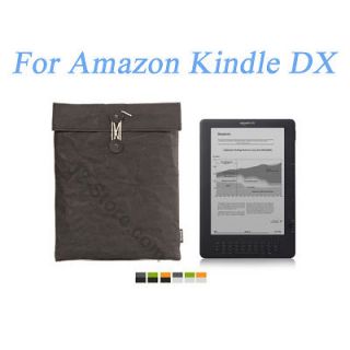 Wool Felt Sleeve Case Bag Cover for Kindle DX Vertical DUAL Dark Grey