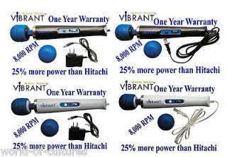 Vibrant Magic Wand® Corded or Cordless 7+7 more powerful than Hitachi