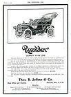1905 Corwin Gas au lec Simple Touring Car Automobile Ad