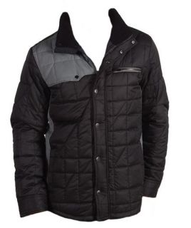 HURLEY Covert Shredder Jacket   Insulated   Light Weight   Black/ Gray