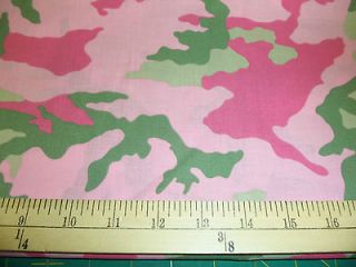 Newly listed 1 yard of CranstonPink Camo Fabric