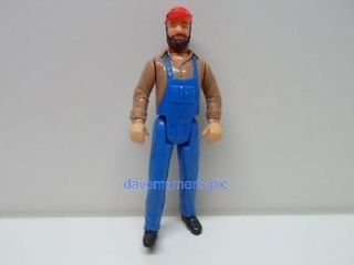 Dukes of Hazzard by Mego Vintage 80s UNCLE JESSE Figure with Brown