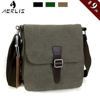 9506 man`s canvas cotton durable Shoulder Bag Sling Messenger Durable
