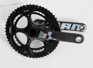 Black BB30 Carbon Crankset 172.5mm 53/39 for Road Bike Cranks Chainset
