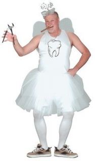 MENS TOOTH FAIRY WINGS TUTU FUNNY COSTUME NEW FW11014
