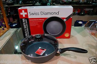 Swiss Diamond Saute Pan with Lid 28cm