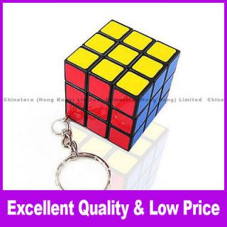 Mini Magic Rubix Rubik Cube Puzzle Game Key Chain Toy