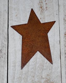 Primitive Rusty Tin STARS + craft supply +