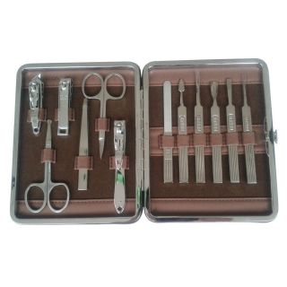 OMUDA High Quality 12 in 1 Nail Art Care Tool Manicure Kit / set