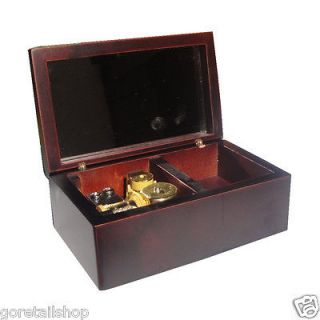 Box with Gold movement Play Lilium of Elfen Lied Model M33, Claret