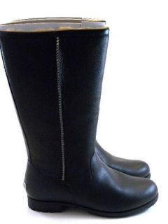 New UGG Australia Brooks Black LE High Tall II Winter Boots Womens