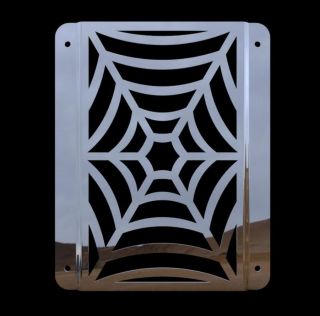 Vulcan VN800 All Years Spiderweb Radiator Grille Cover Pol. Stainless