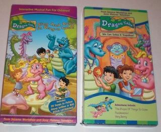 DRAGON TALES vhs Sing & Dance in Dragon Land! & We Can Solve It