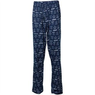 Dallas Cowboys Blue Monterey Printed Jersey Pajama Pants