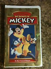 Newly listed Disney VHS Tape   Spirit of Mickey   His Most Treasure