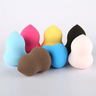 Makeup Sponges on Makeup Beauty Sponges Smooth Flawless Foundation Powder Puffs 7 Colors
