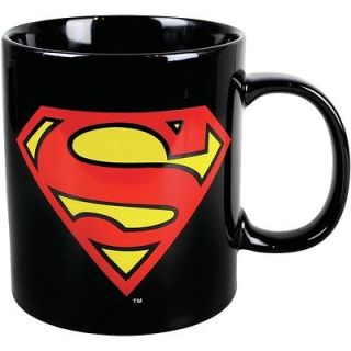 SUPERMAN LOGO MUG TEA COFFEE CUP NOVELTY DC COMICS CLARK KENT CERAMIC